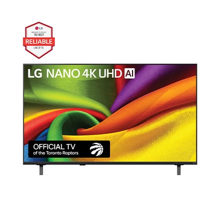 LG 43 inch LG NANO 4K UHD AI NU85 Smart TV 2026